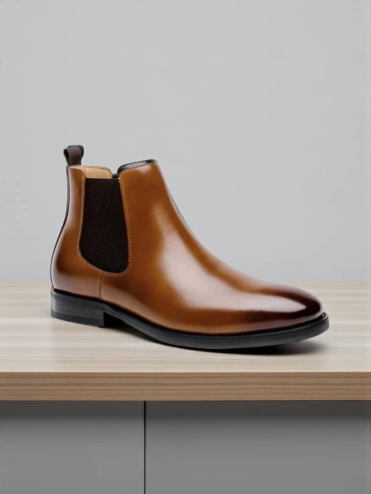 Classic Black Chelsea Boots
